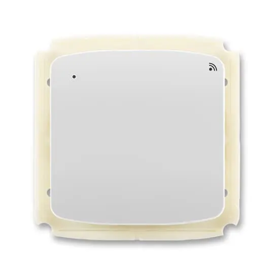 vysílač RF signálu s krátkocestným ovladačem, nástěnný, 868 MHz, šedá, design TANGO